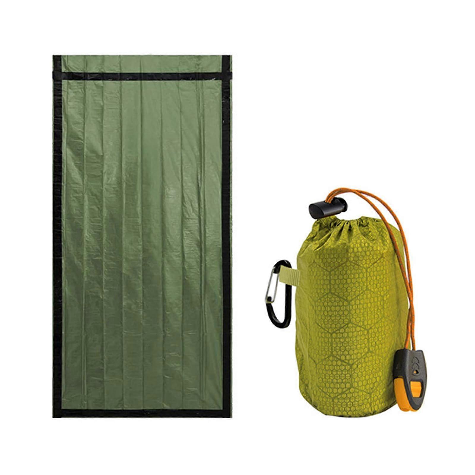 Emergency Sleeping Bag with  Thermal Insulation, Waterproof Survival Bivvy for Camping