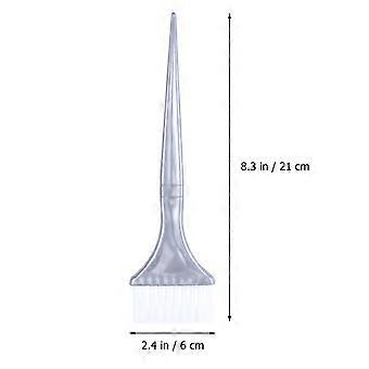 Haarfärbepinsel Nylon-Applikator für 10 Stück Haarölbehandlung Silber
