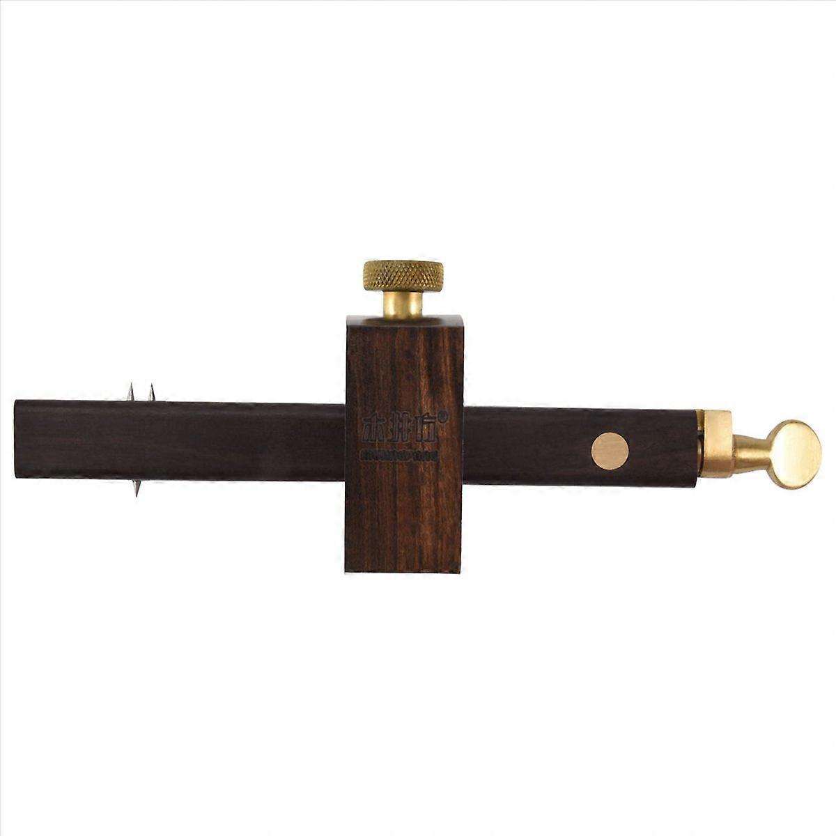 Woodworking Scriber Marking Tool 6.4 inch Ebony Mortise Square Gauge