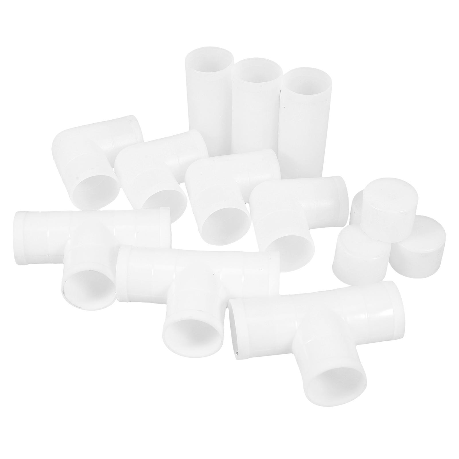 Plastic Hose Fitting Replacement with Quick Connector for Hose 80Pcs Set