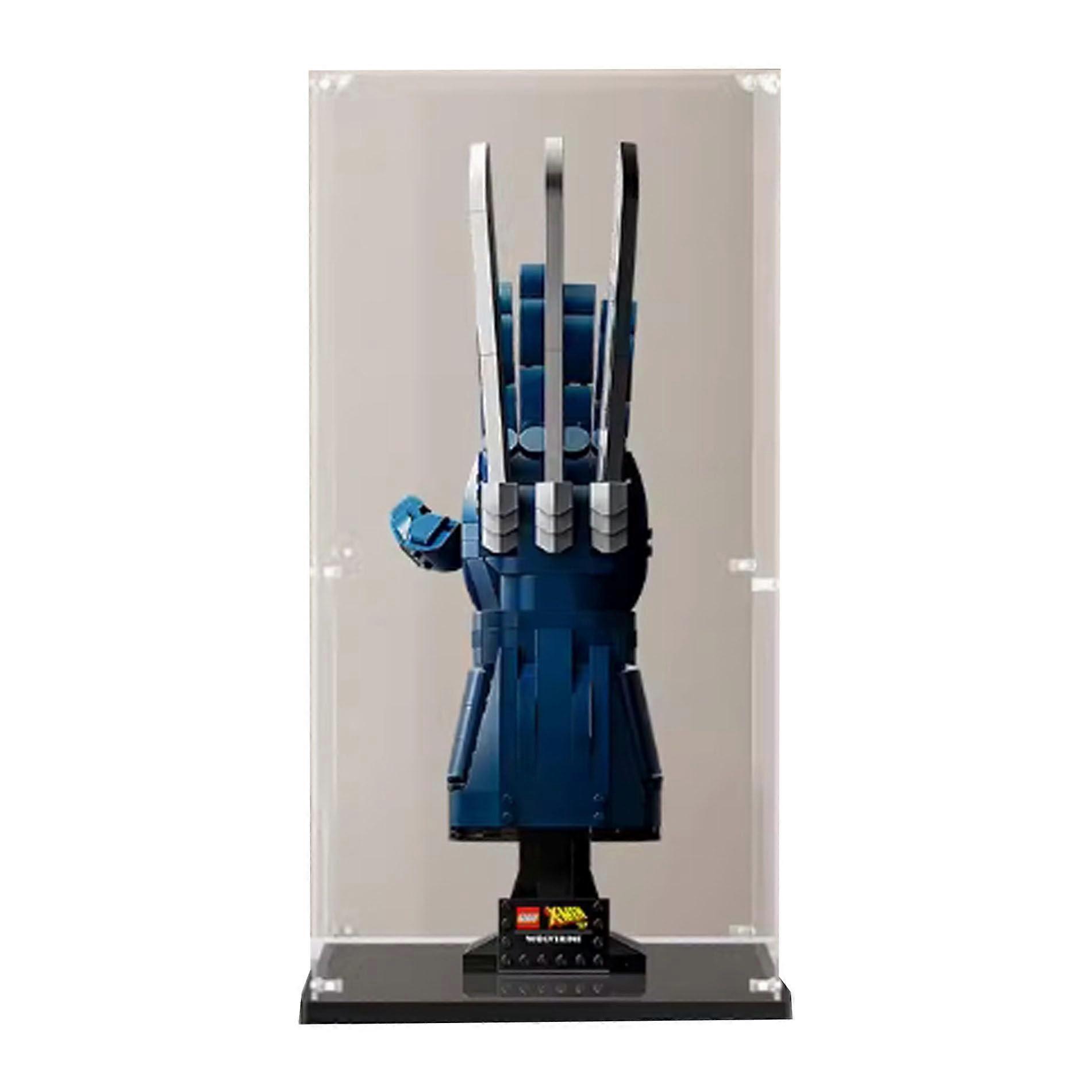 Display Case Clear Acrylic Box for  76250 Dustproof UV Protection Snap Assembly