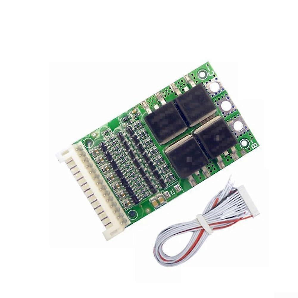 25A 6S13S Battery Protection Board BMS for Lithium Packs with Balancer Equalizer Function
