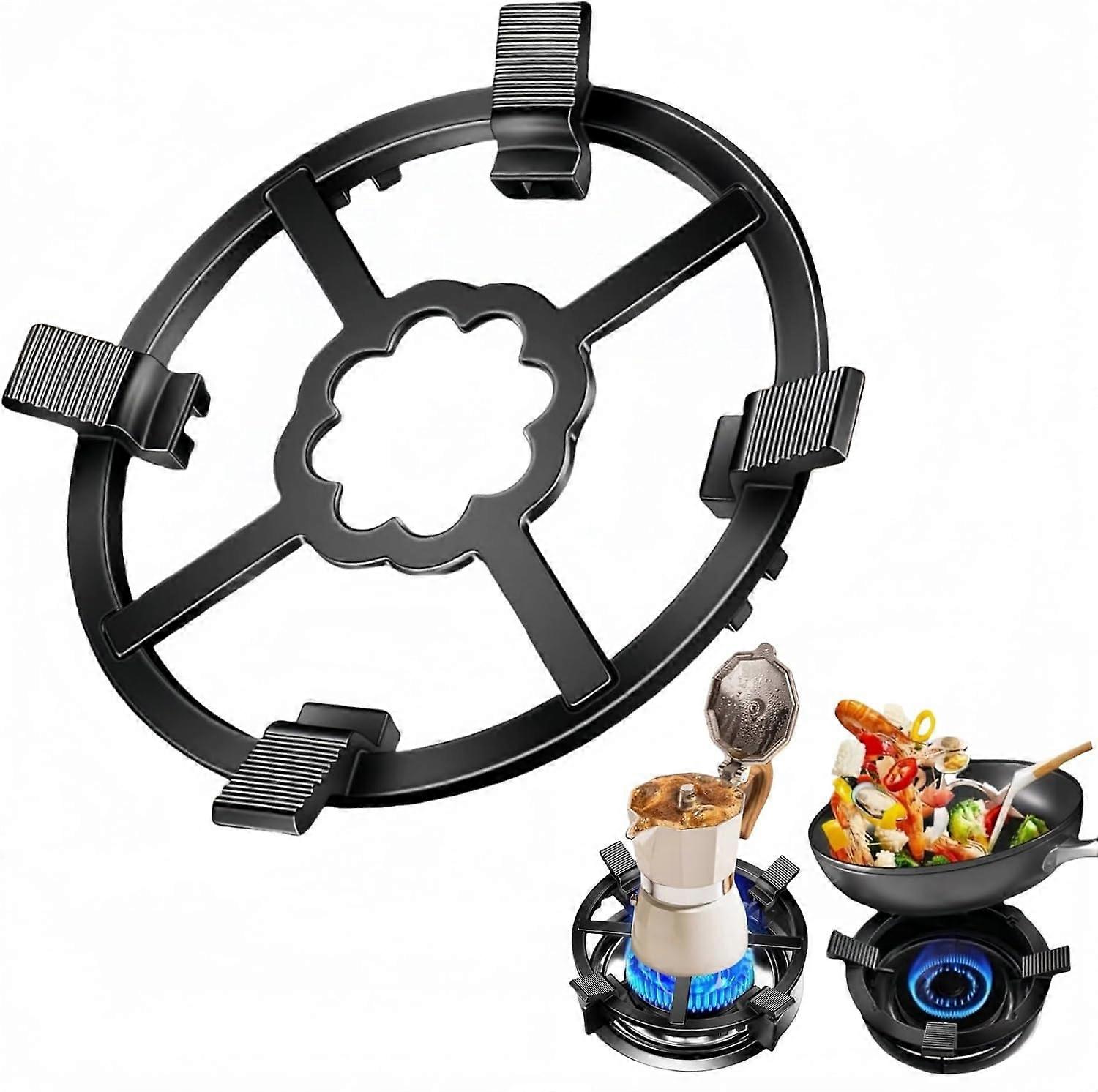 Cast Iron Wok Support Ring for Moka Pots