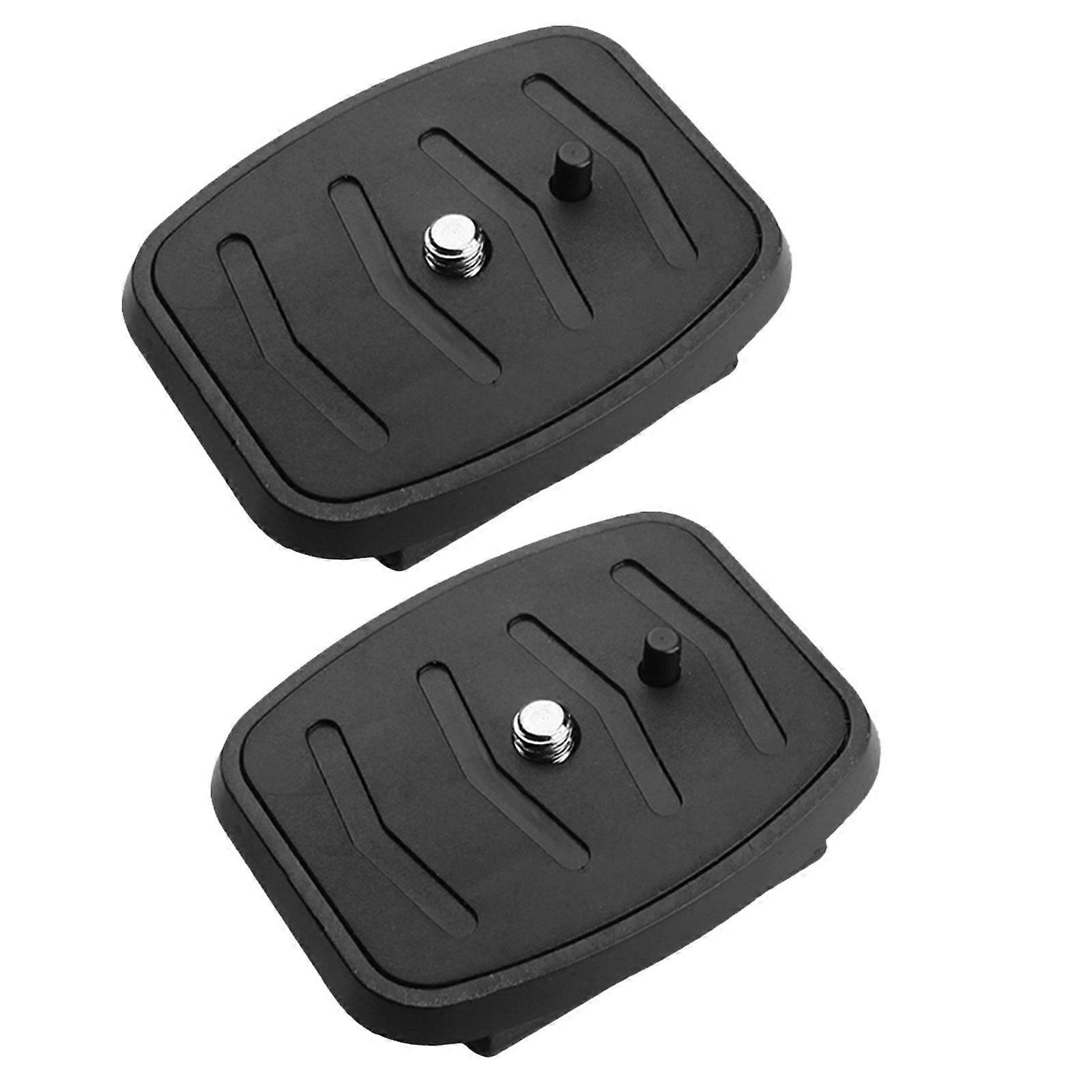 2pcs Tripod Quick Release Plates Replacement Plate Camera Tripod Mount Adapter