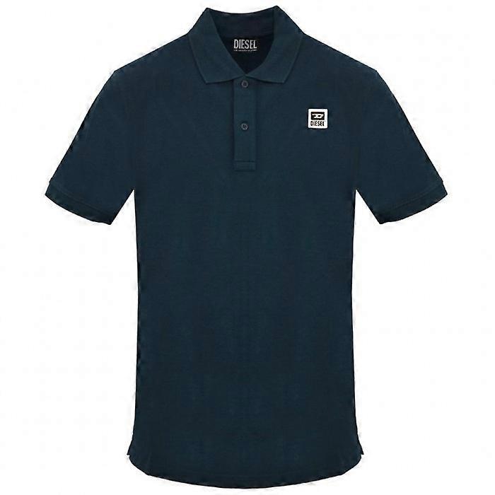 Diesel Mens Total Eclipse Small Logo Polo Shirt