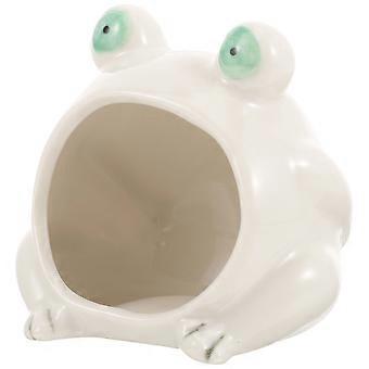 Keramik-Hamsterhaus zur Kühlung, 4-teiliges Set, niedliches Nest