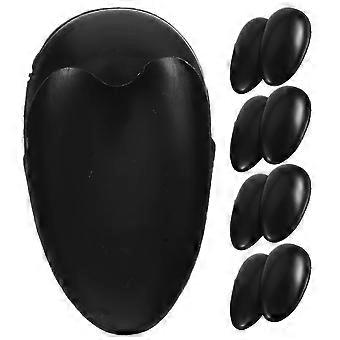 20Pcs Hair Dye Earmuffs Coloração de Cabelo Protetor de Ouvido Protetor de Ouvido Acessórios de Tingimento de Cabelo para Salão Home Preto