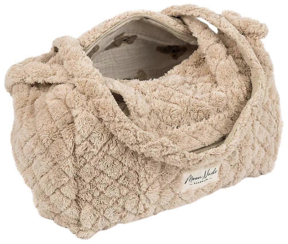 Moon Nude Teddy Mini Duffel Bag - Beige