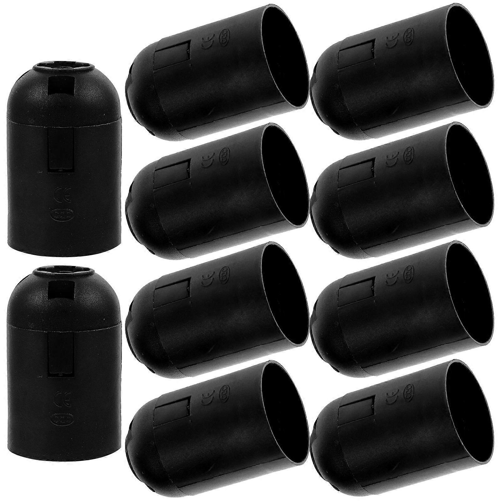 10Pcs LED Lamp Socket Replacement for DIY E26 E27 Light Holders