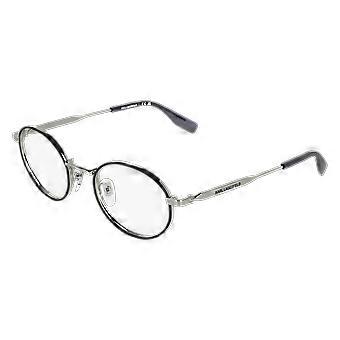 Eyewear Frames KARL LAGERFELD KL369 044 SILVER/BLACK 51/21/140 MALE