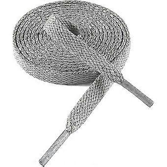 Platte veters voor sneakers, 8 mm breed, hoogwaardige vervangende veters voor sportschoenen.