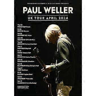 Puzzle di Paul Weller del tour nel Regno Unito 2024, per adulti e bambini (ZA0088)