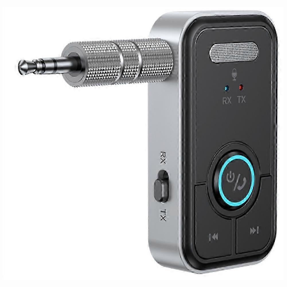 Bluetooth 5.3 Transmitter Receiver Adapter Wireless Audio compatible with Car
