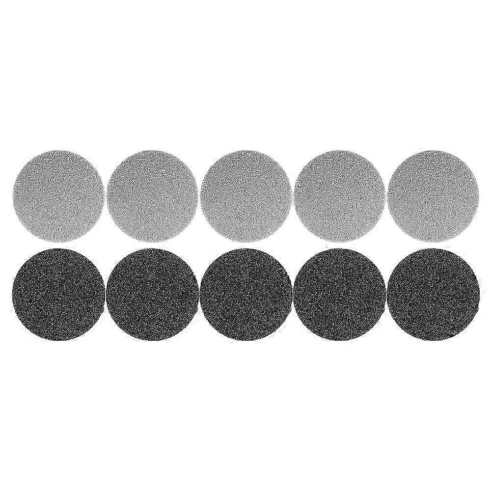 10Pcs File Replaceable Round Sandpaper Disc Pad Supply compatible with Foot