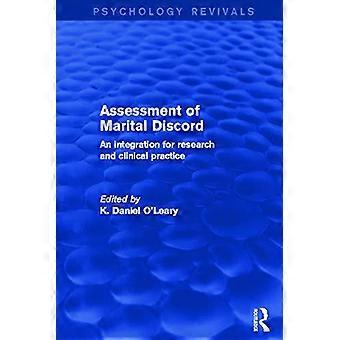Assessment Of Marital Discord Psychology Revivals - Taylor & Francis Ltd - Paperback - en Book