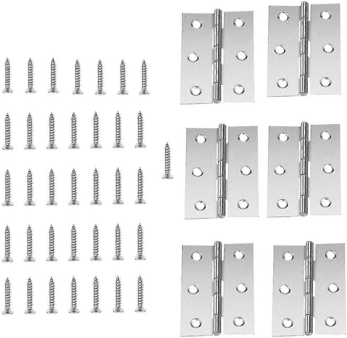 10 Piece Folding Butt Hinges 4 '' Hardware Door Hinge