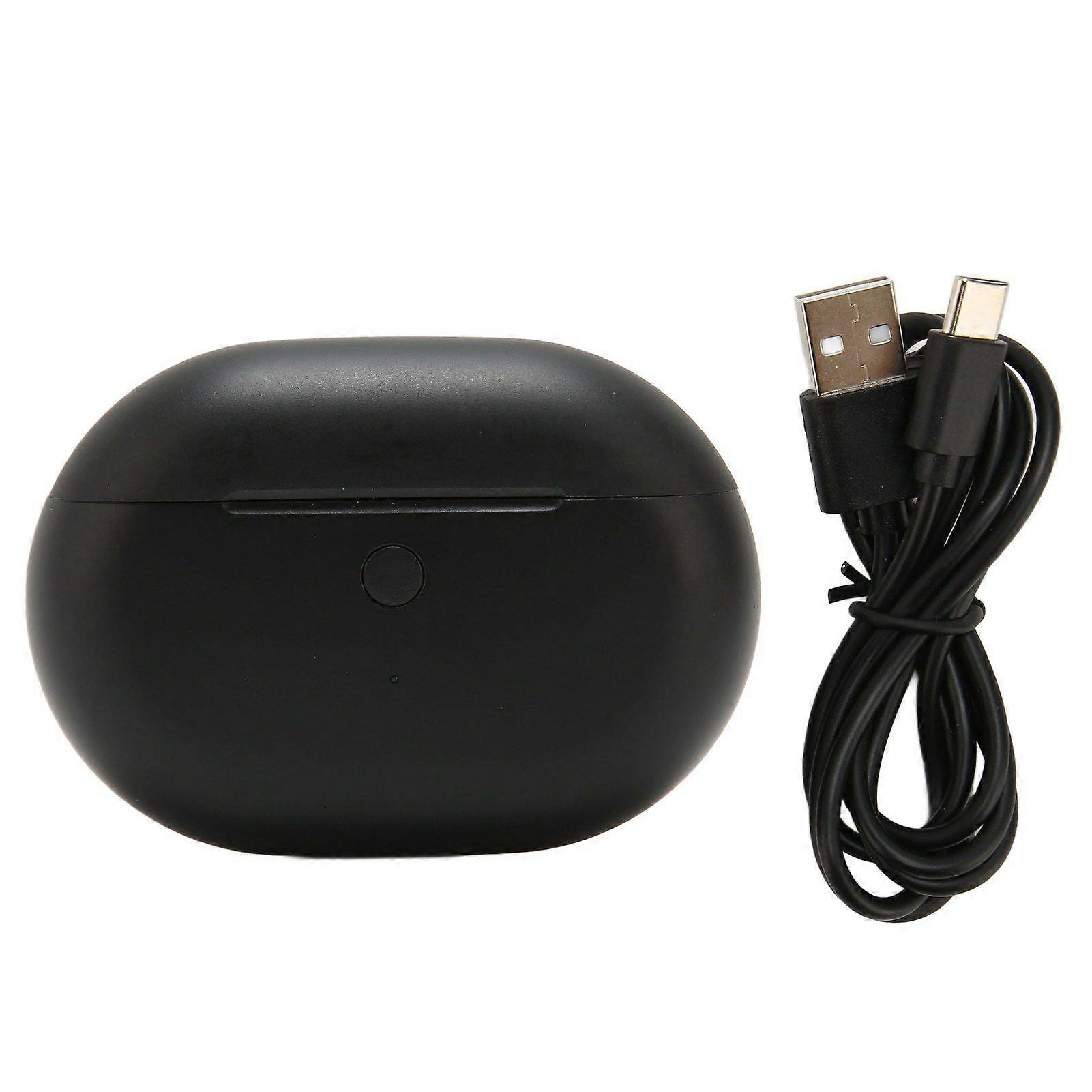 Wireless Charger Case Full Protective Charging Case Replacement with Bluetooth Pairing Sync Button for Studio Buds