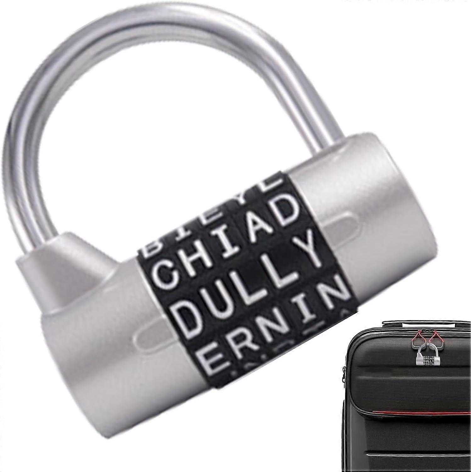Combination Lock | Security Lock for Lockers | Locking System for Cabinets, Portable Combination Lock for Suitcases