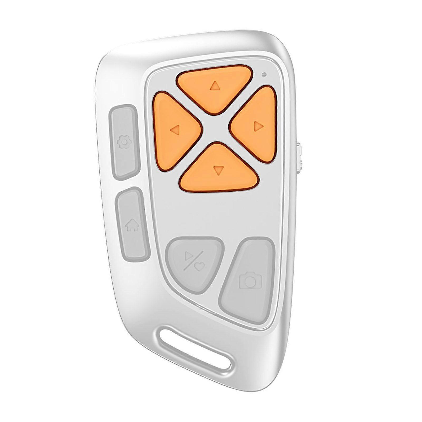 Bluetooth-Compatible 10M Remote Control Camera Photo Shutter Clicker Video Scrolling Remote Silent Button Wireless Page Turner for IOS for Android Dev