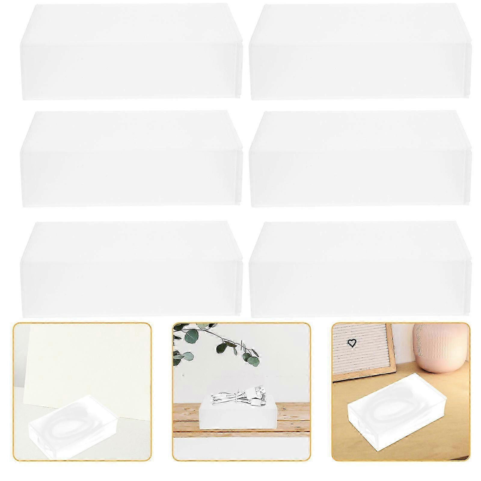 Plastic Storage Container with Lid, Small Organizing Box for Small Items, 1 Set
