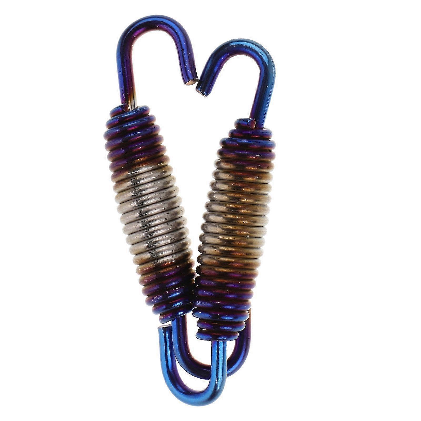Spring Hooks for Pipe Motorcycle Accessory Enhanced Driving Experience Assorted Color 2Pcs