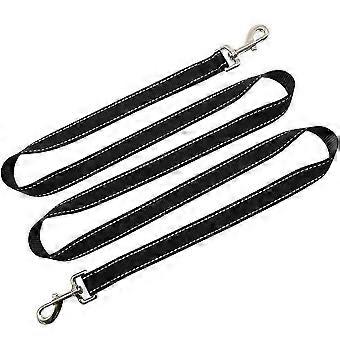Reflective Thick Dog Leash for Indoor Outdoor Use 6 Foot 1' Wide