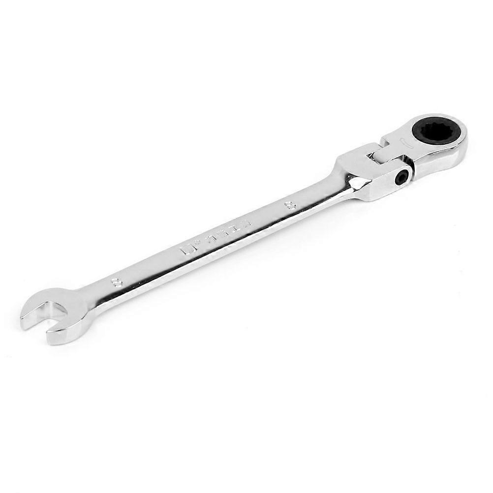 8mm flexibler Ratschen-Ringmaulschlüssel (silber)