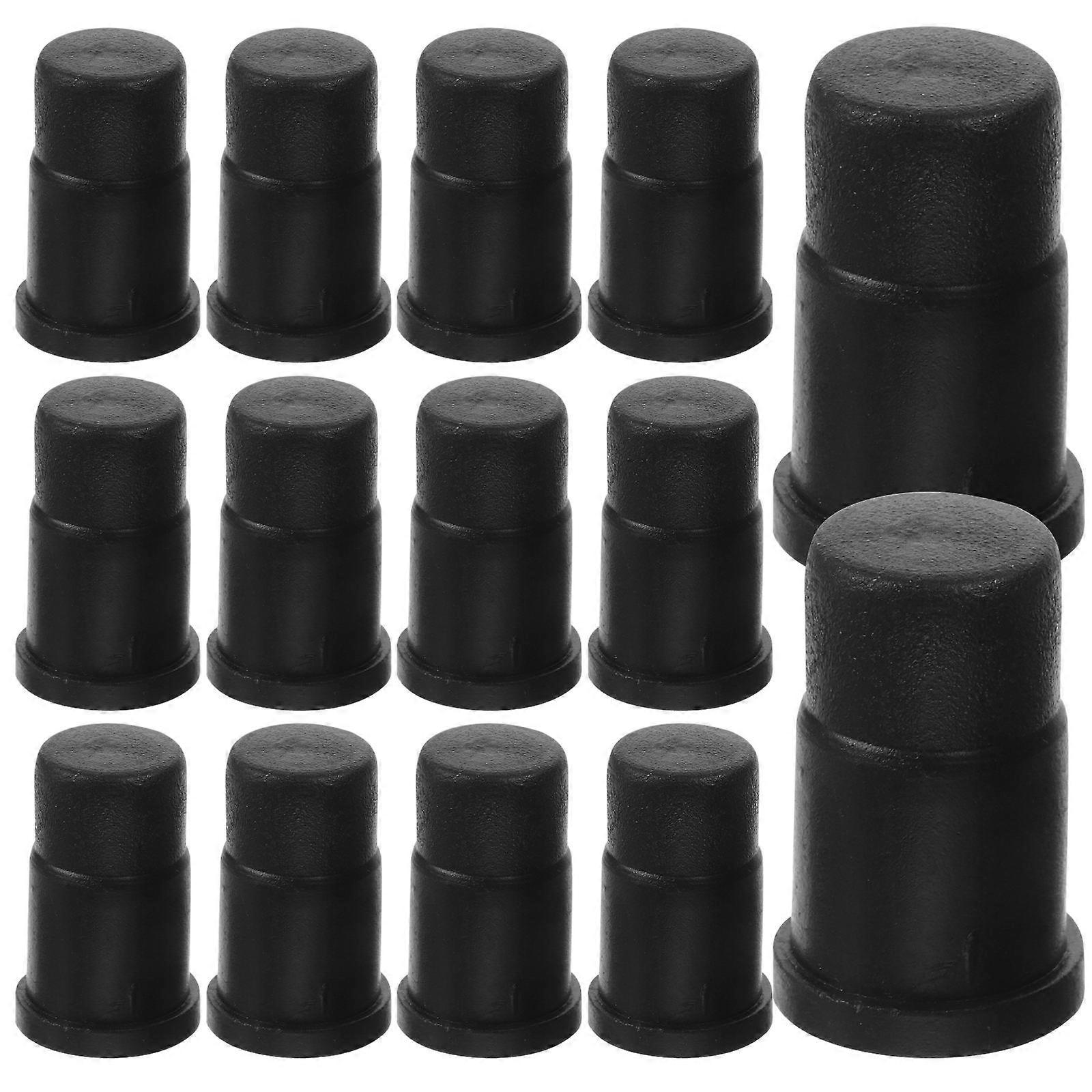 40Pcs Caster Socket Replaceable Furniture Insert Socket Caster Sleeve Inserts Replacement