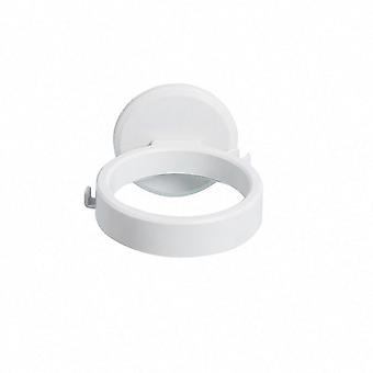 Wall Mounted Hair Dryer Holder for Salon & Home - No Punch Installation, White EF