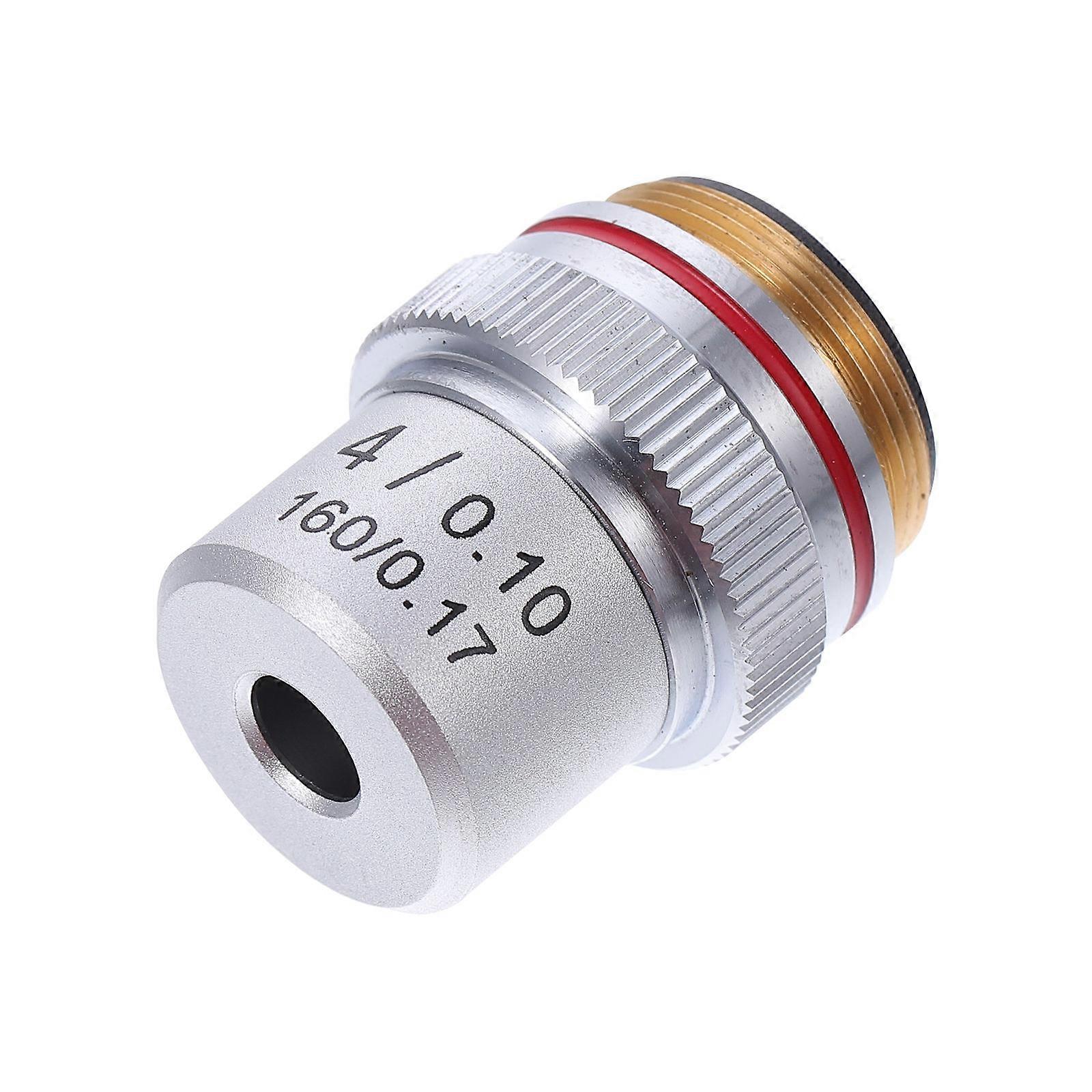 High Accuracy Increase Contrast 4X Microscope Achromatic Objectives Lens