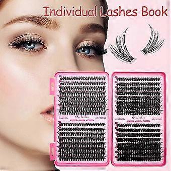 2026 season Assorted Eyelash Books Individual Eyelash Extension Cluster Lash Kit