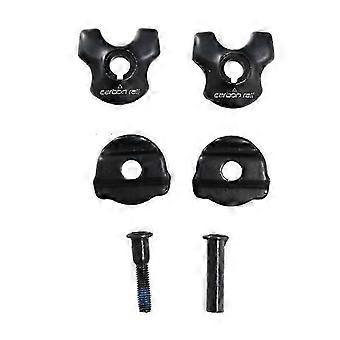 Morsetto reggisella bici per binario sella in carbonio Adattatore Tubo reggisella bicicletta Clip ovali / rotonde Ciclismo
