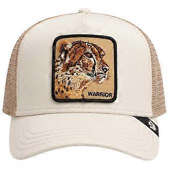Goorin Bros Warrior Cheetah Trucker Hat - Beige/Brown