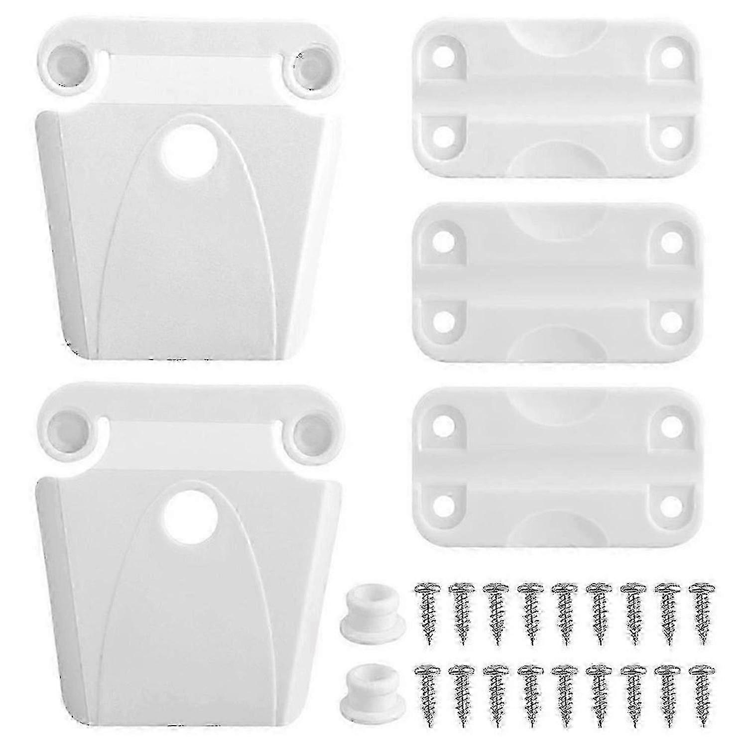Igloo-Compatible Cooler Hinge and Latch Replacement Kit with Screws