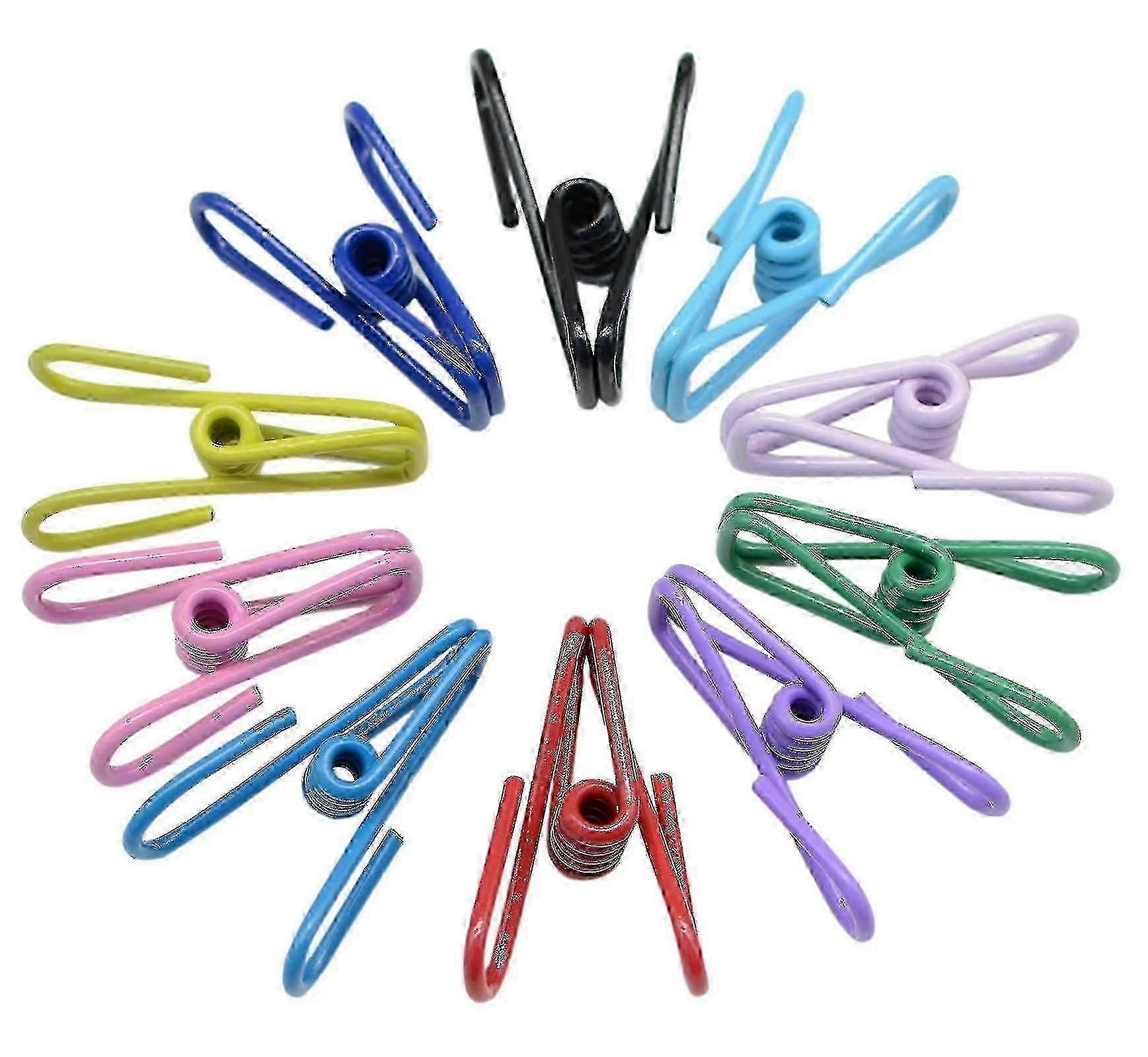 40Pcs Metal Clothespin Clips 2 Inch