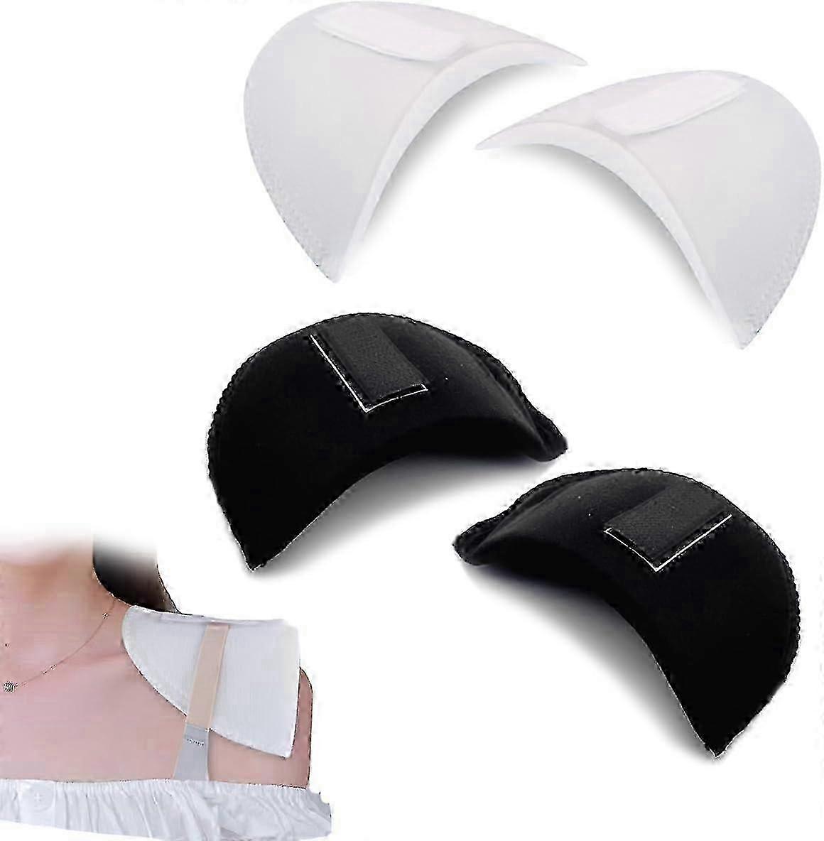 6 Pairs Shoulder Pads Sponge 6 Pairs with Hook and Loop Shoulder Enhancer