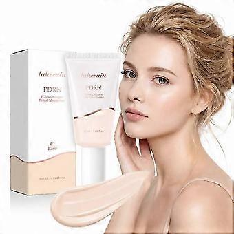 PDRN Collagen Tinted Moisturizer, Peptide Infused Hydrating Makeup Base, 24H Luminous Glow Cream, Build Korean Glass Skin Natural Coverage Daily Face