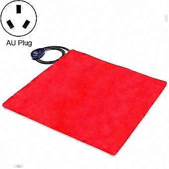 Safe Low Voltage Warmth Pet Heating Pad and Pet Electric Blanket, 50x50cm Red 12V