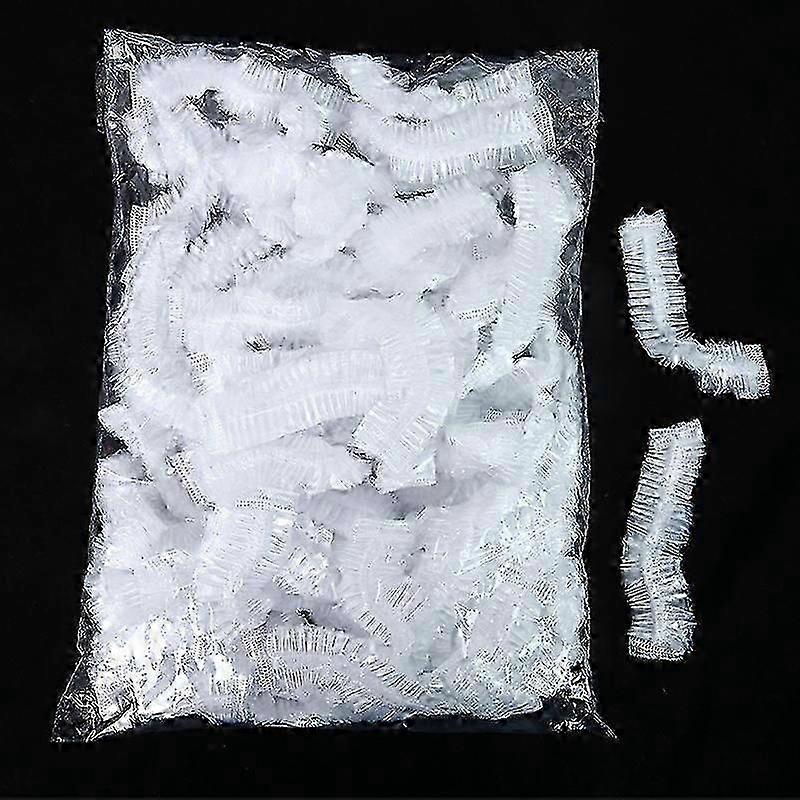 100 stk engangs dusjhetter i plast