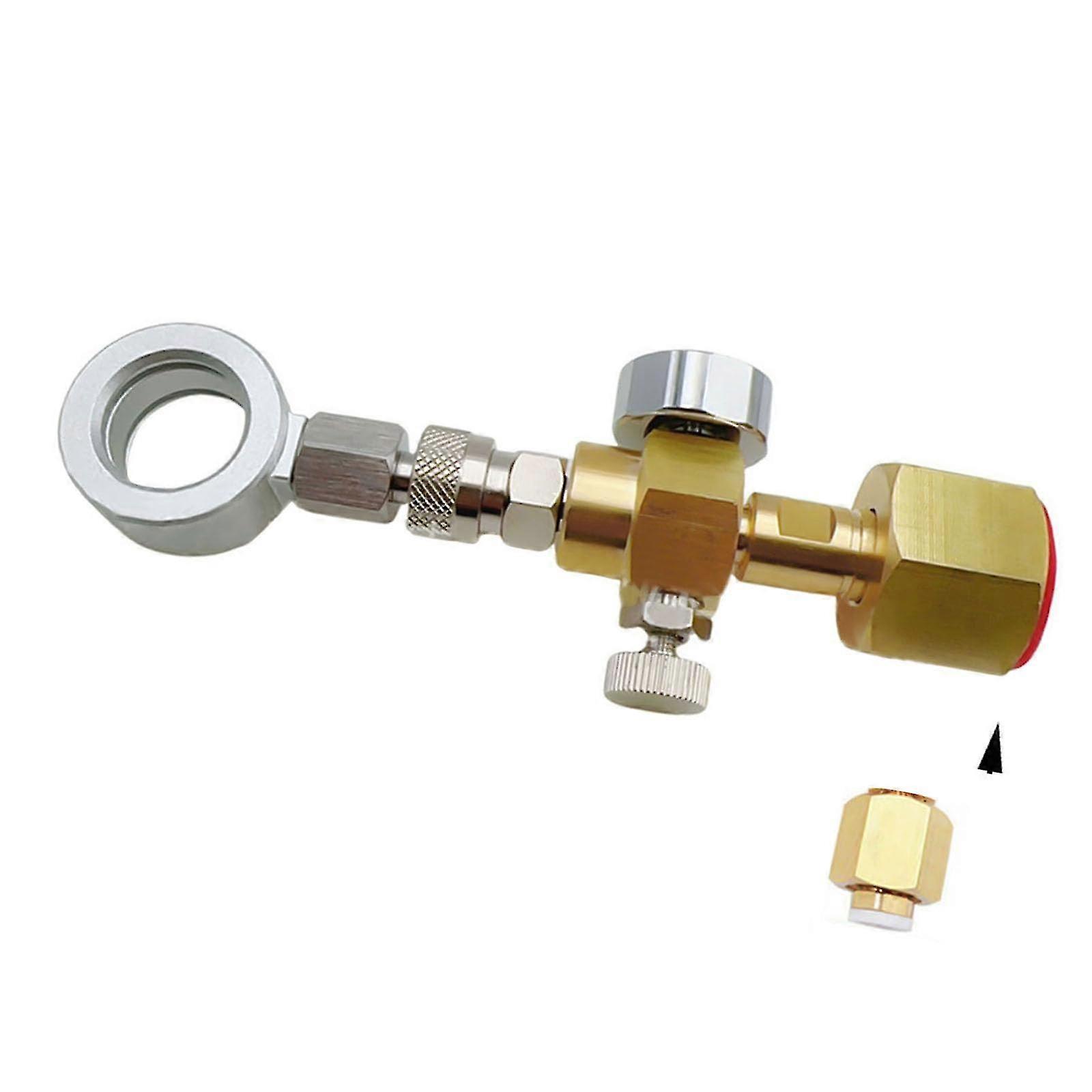 EU-Thread CO2 Adapter with Safety Valve