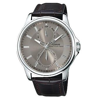 Lorus Men's Classic Quartz Analog Men's Watch with Cowhide Bracelet RX609AX9