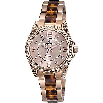 Radiant new savannah Quartz Analog Woman Watch with RA264206 Gold Plated Stainless Steel Bracelet
