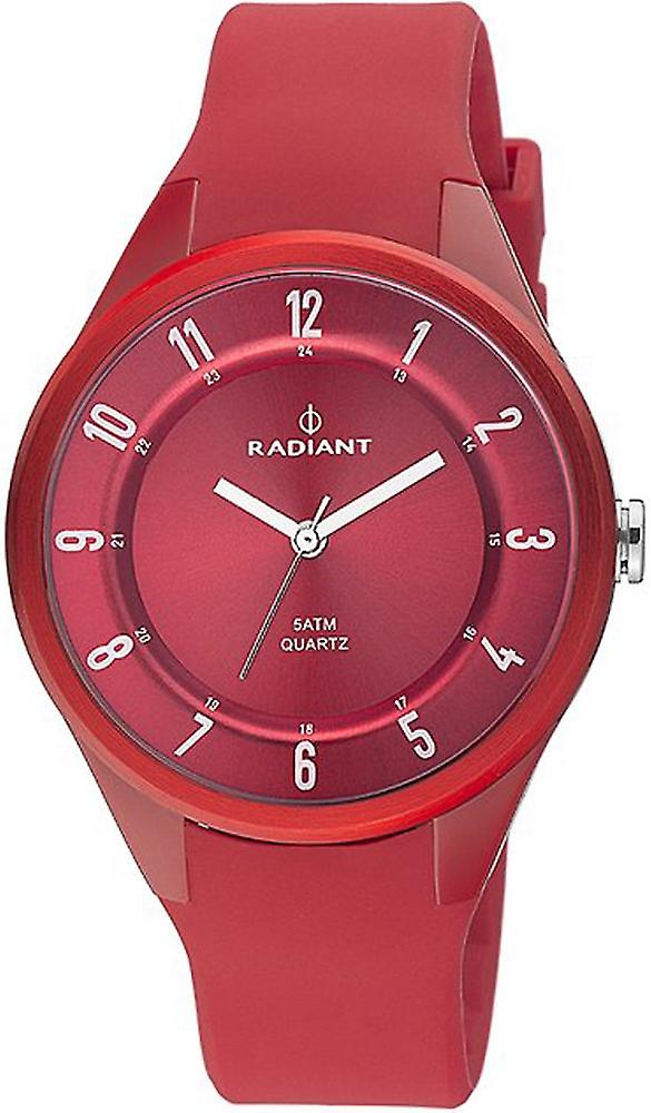 Radiant new round watch for Unisex Quartz Analog with Silicone Bracelet RA244603