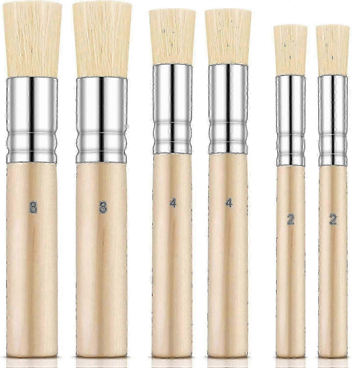 Graduated Natural Bristle Stencil Set