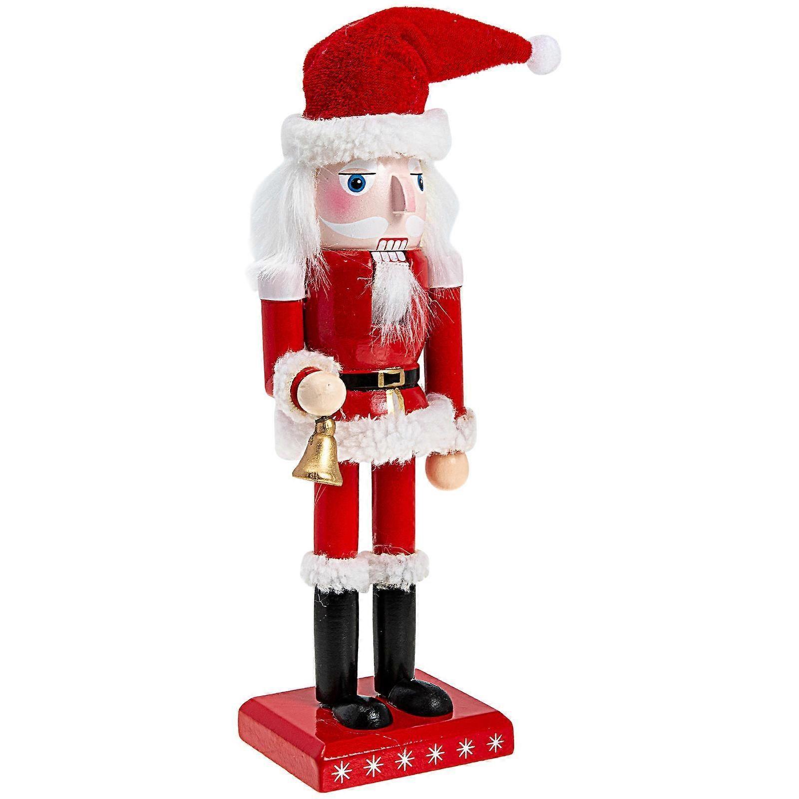 Nutcracker Decor Christmas Santa Claus Nutcracker Ornament compatible with Decoration