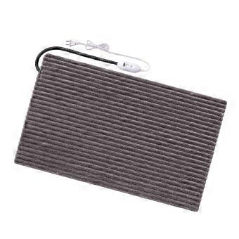 Electric Pet Heating Pad with High and Low Levels, Cord-Mounted Control, and Wipe-Clean PVC Build for Resting Spots  60x90cm