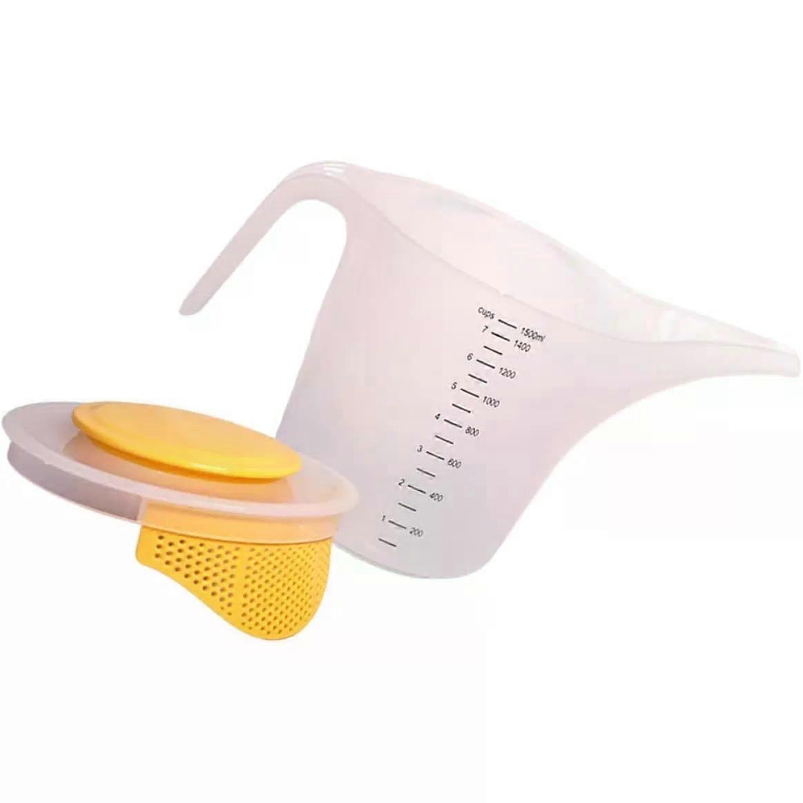1.5l PP Measuring Mixing Cup for Baking and Dessert Prep