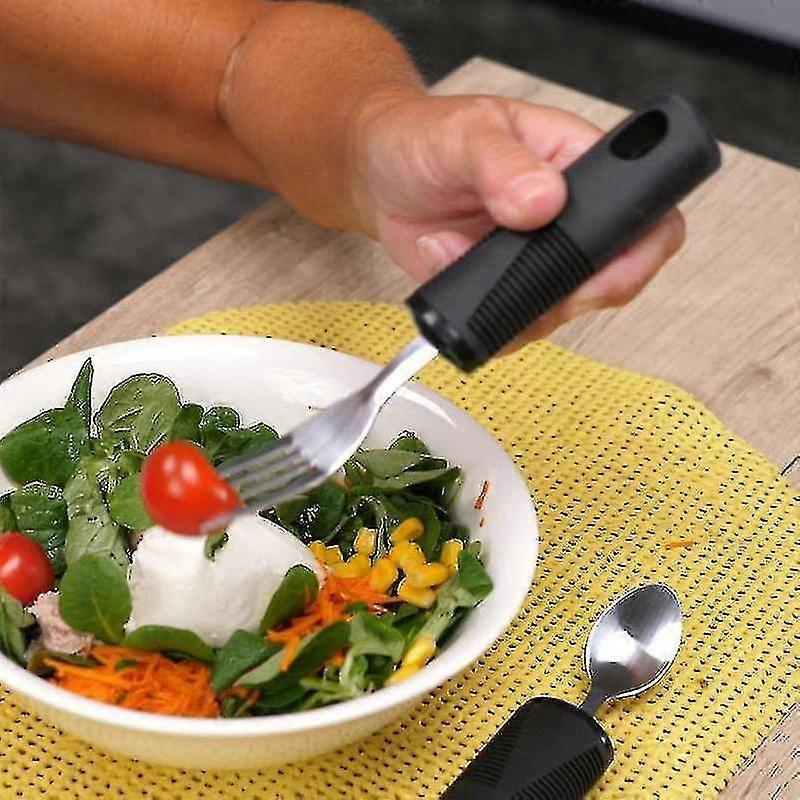4 Pieces Ergonomic Cutlery Set -