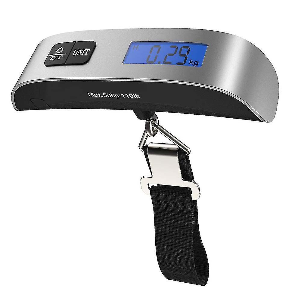 Portable Travel Hand Luggage Scale Temperature Sensor, Lbs