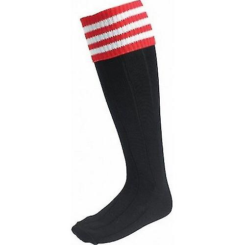 Euro Childrens/Kids Stripe Detail Football Socks